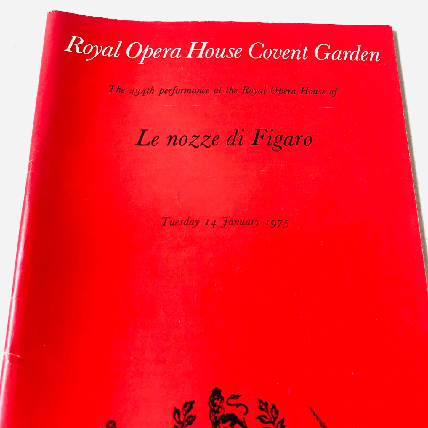 16x Royal Opera House Covent Garden London Programmes Bundle Lot Retro 1970s