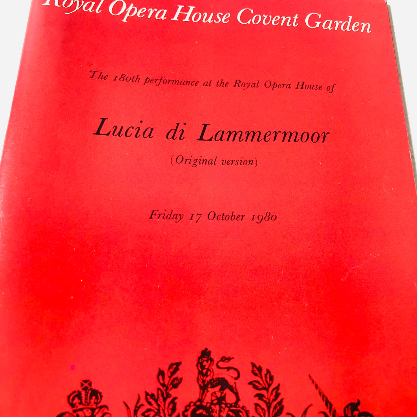 16x Royal Opera House Covent Garden London Programmes Bundle Lot Retro 1970s