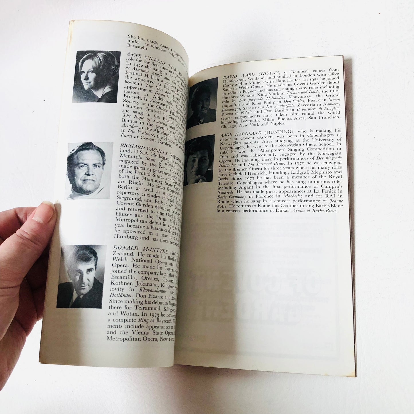 16x Royal Opera House Covent Garden London Programmes Bundle Lot Retro 1970s