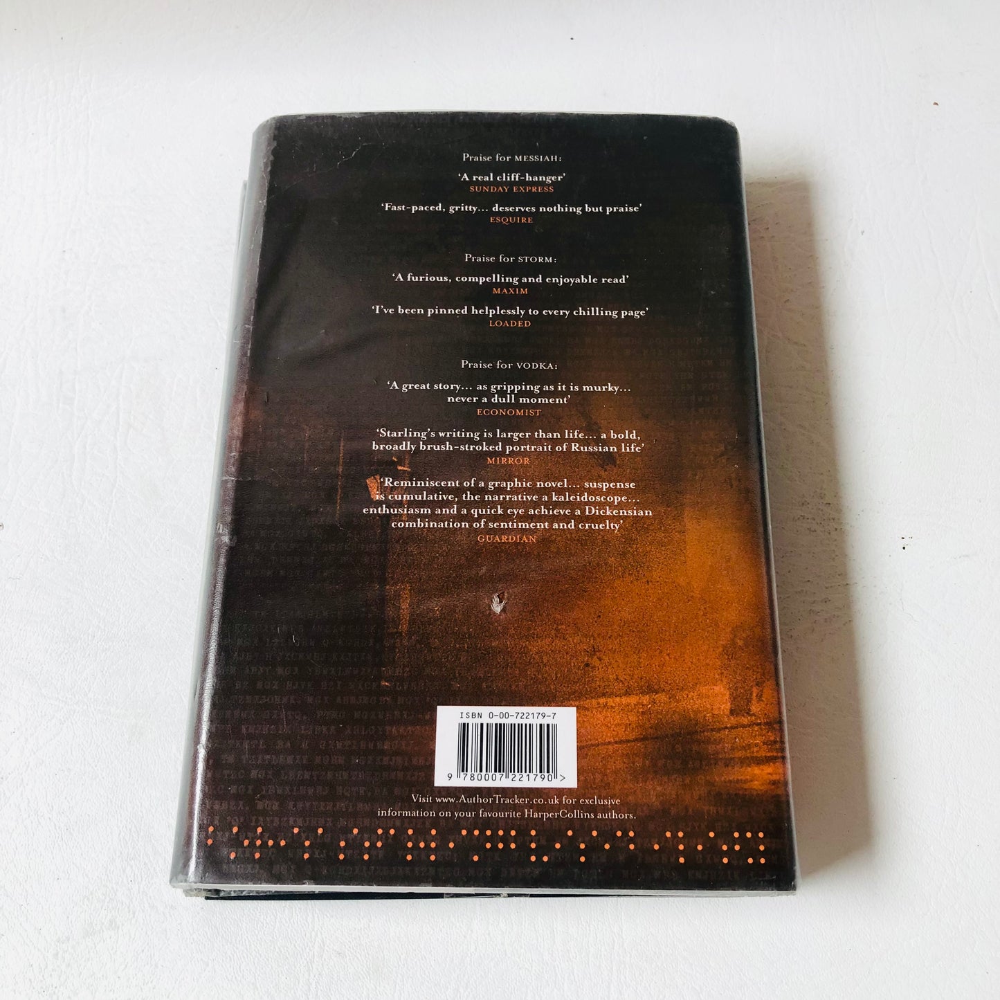 Visibility by Boris Starling - Crime Thriller Hardback Book - 2006 1st Edition - Ex.Library