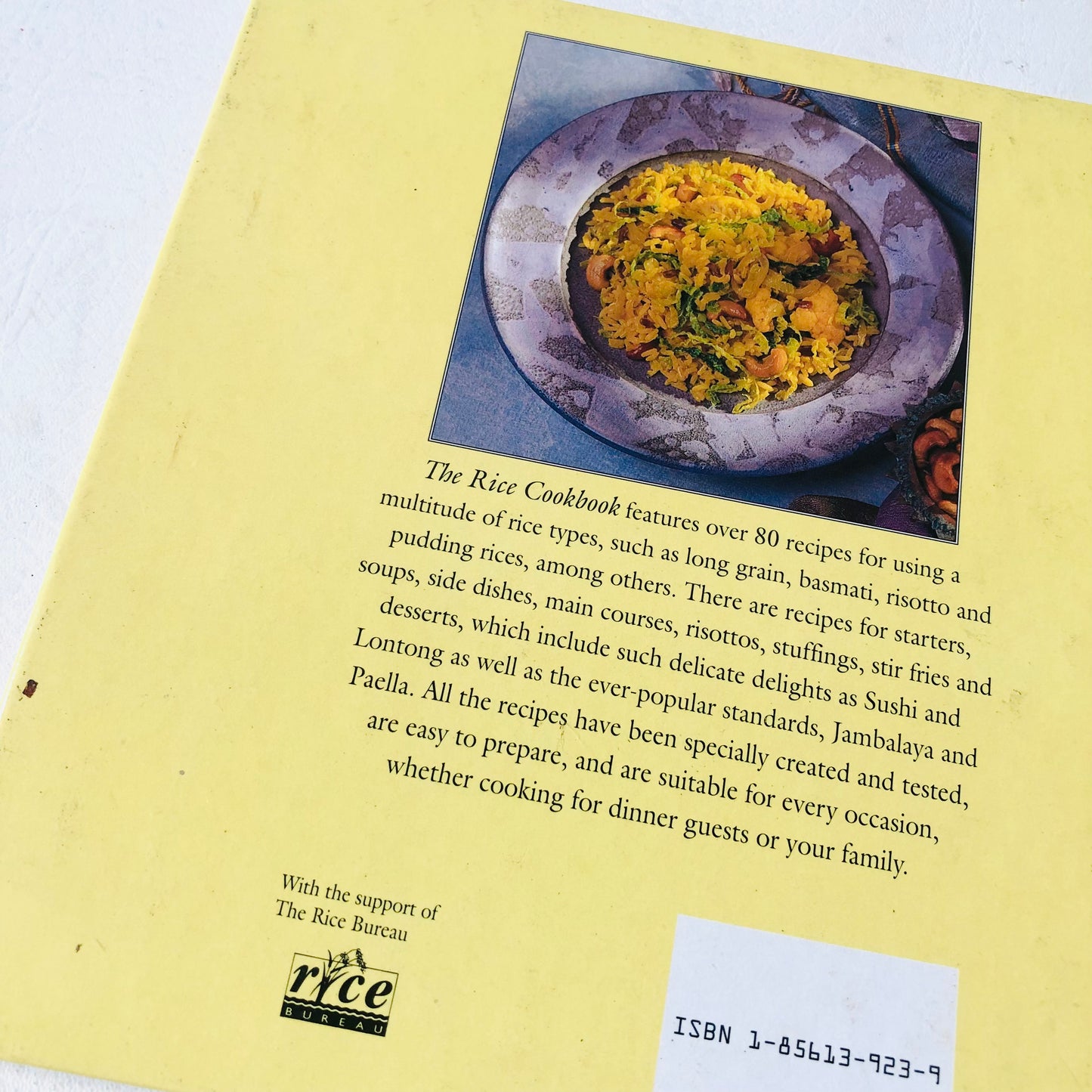 The Rice Cookbook - Anne Dettmer & Victoria Lloyd-Davies - Hardback Book (1993)
