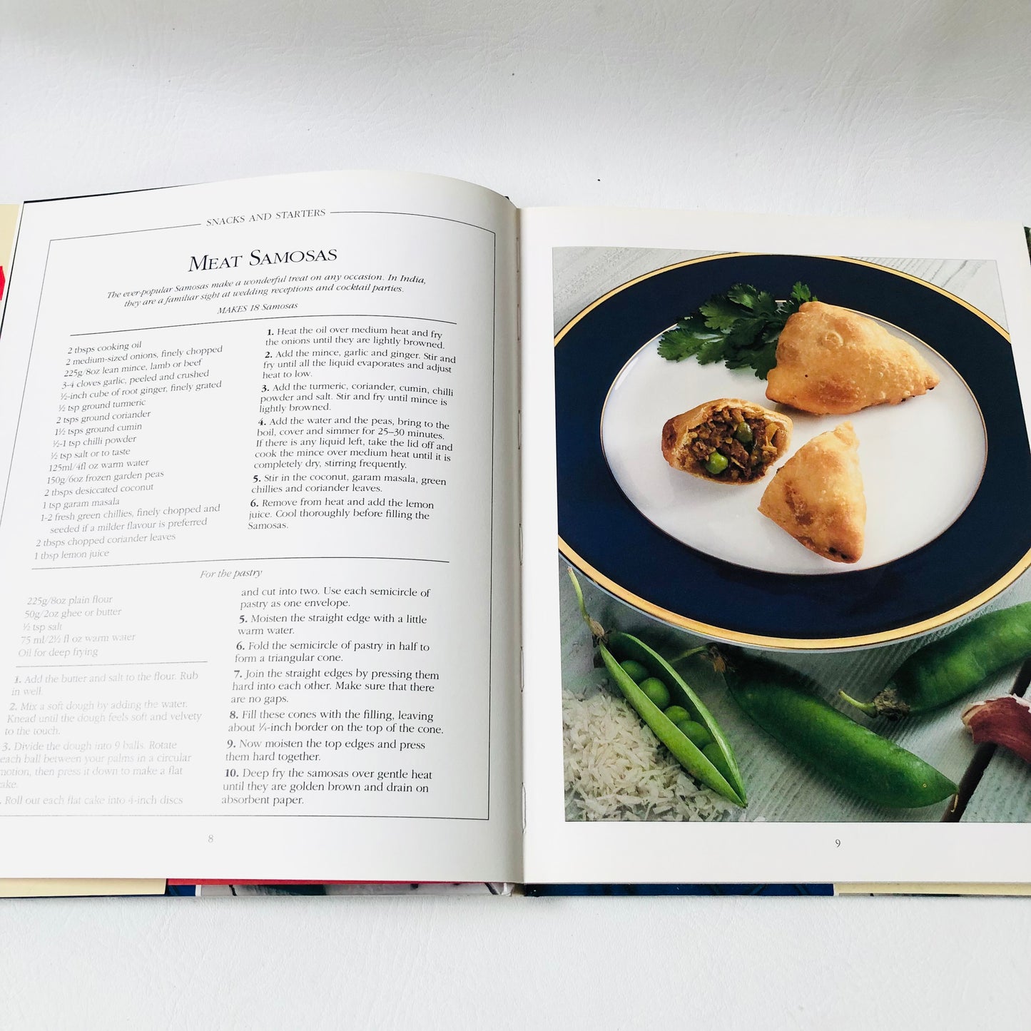 Indian Cooking Hardback Cookbook (CLB 1993) Mridula Baljekar