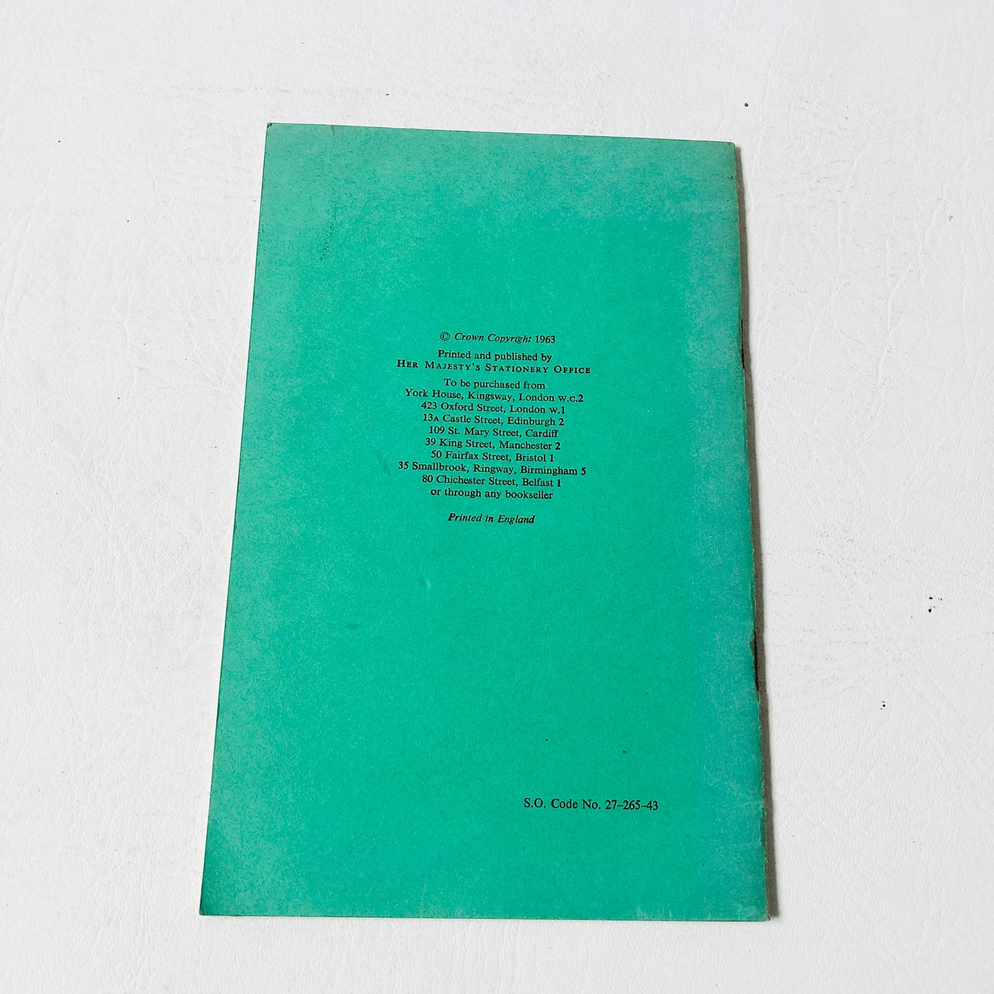 Vintage 1963 UK Ministry of Education Pamphlet No. 43: 'English for Immigrants'