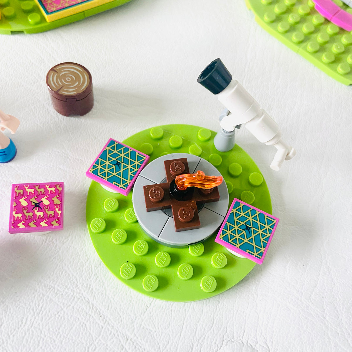 LEGO Friends: Nature Glamping (41392) 100% Complete with Instructions & Minifigures & Box