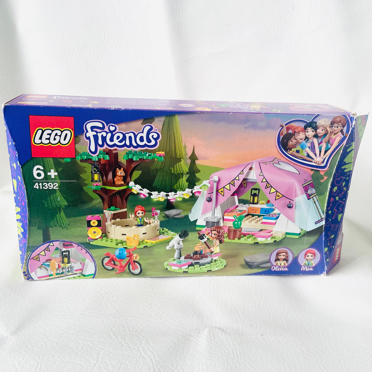 LEGO Friends: Nature Glamping (41392) 100% Complete with Instructions & Minifigures & Box