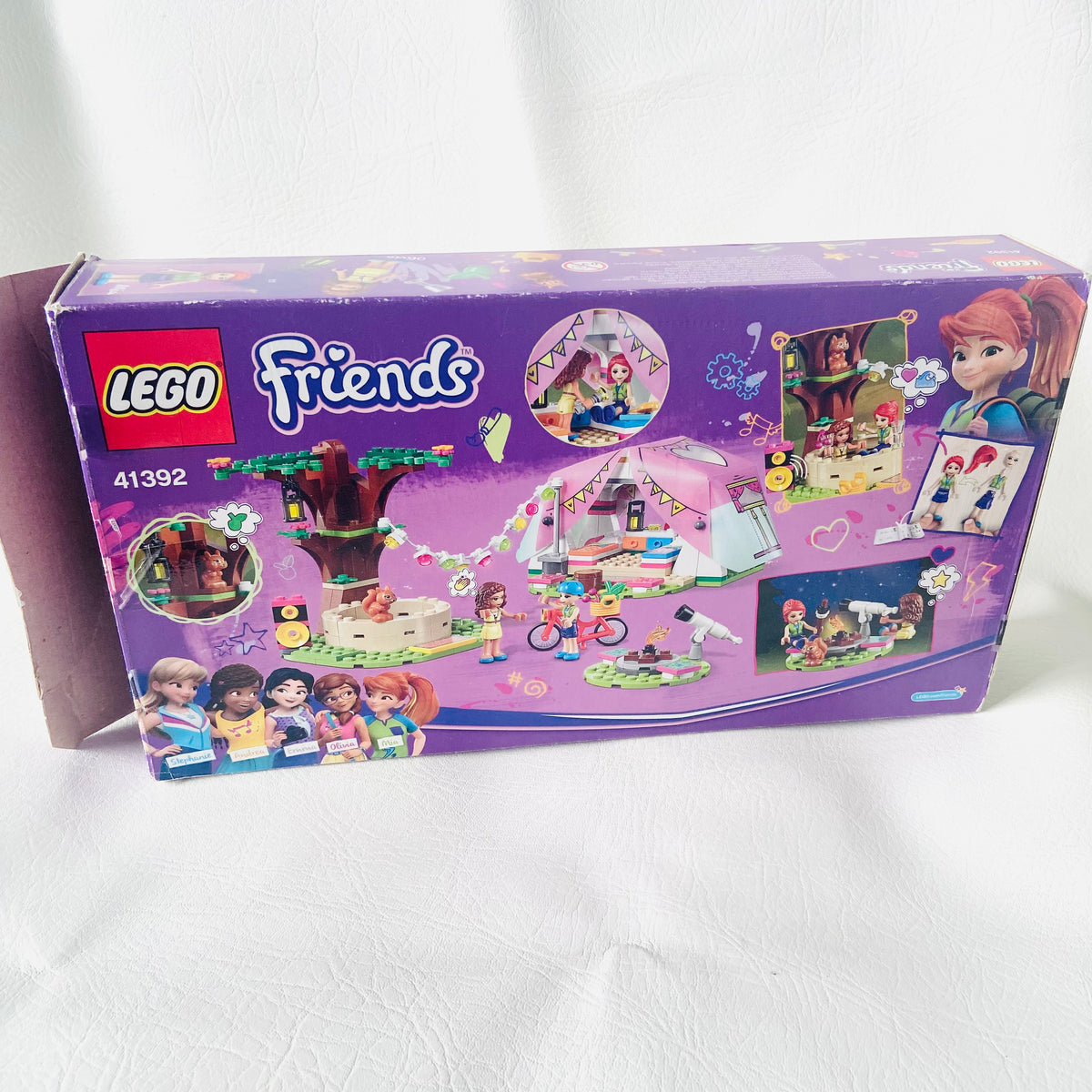 LEGO Friends: Nature Glamping (41392) 100% Complete with Instructions & Minifigures & Box