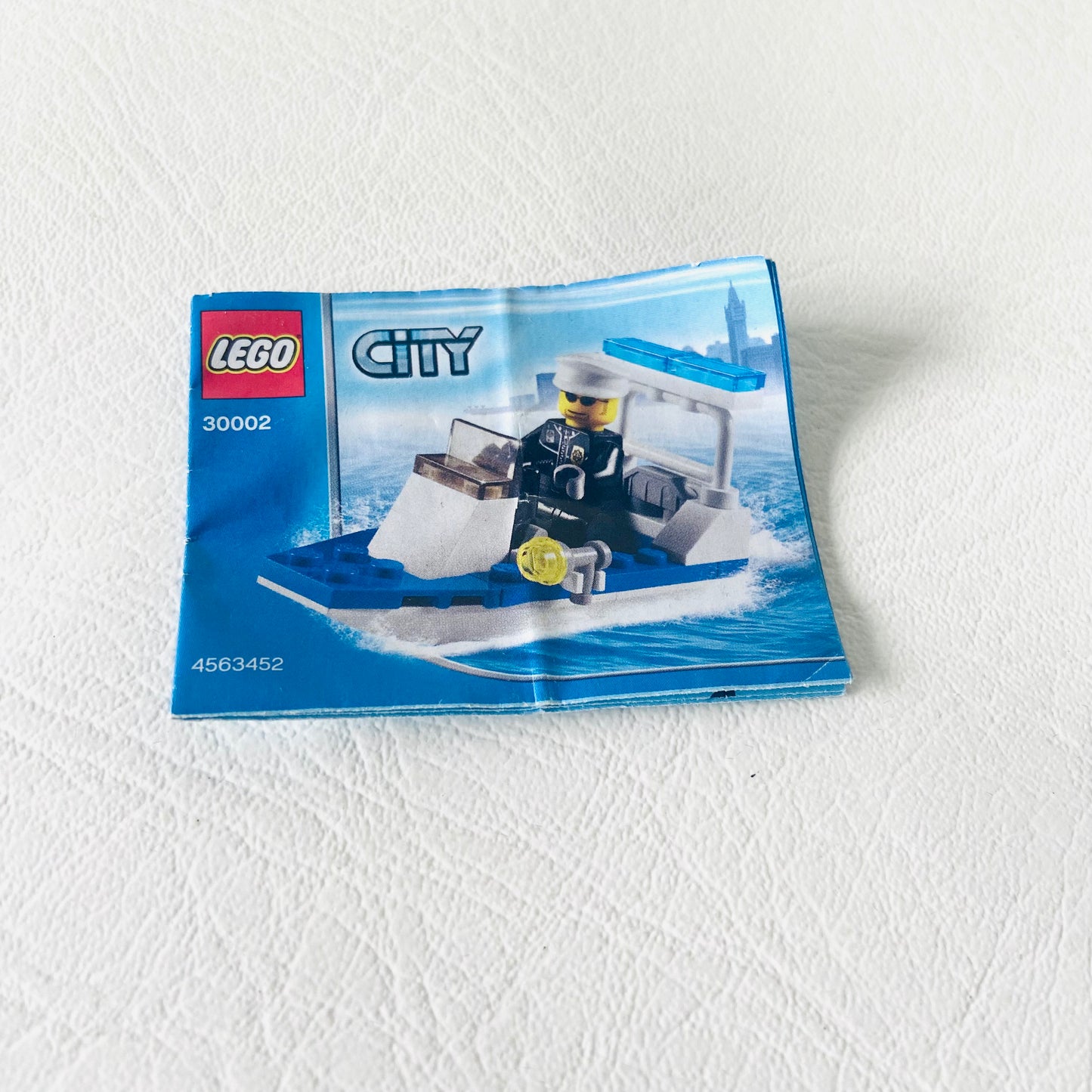 LEGO City: Police Boat (30002) 100% Complete with Instructions & Minifigure