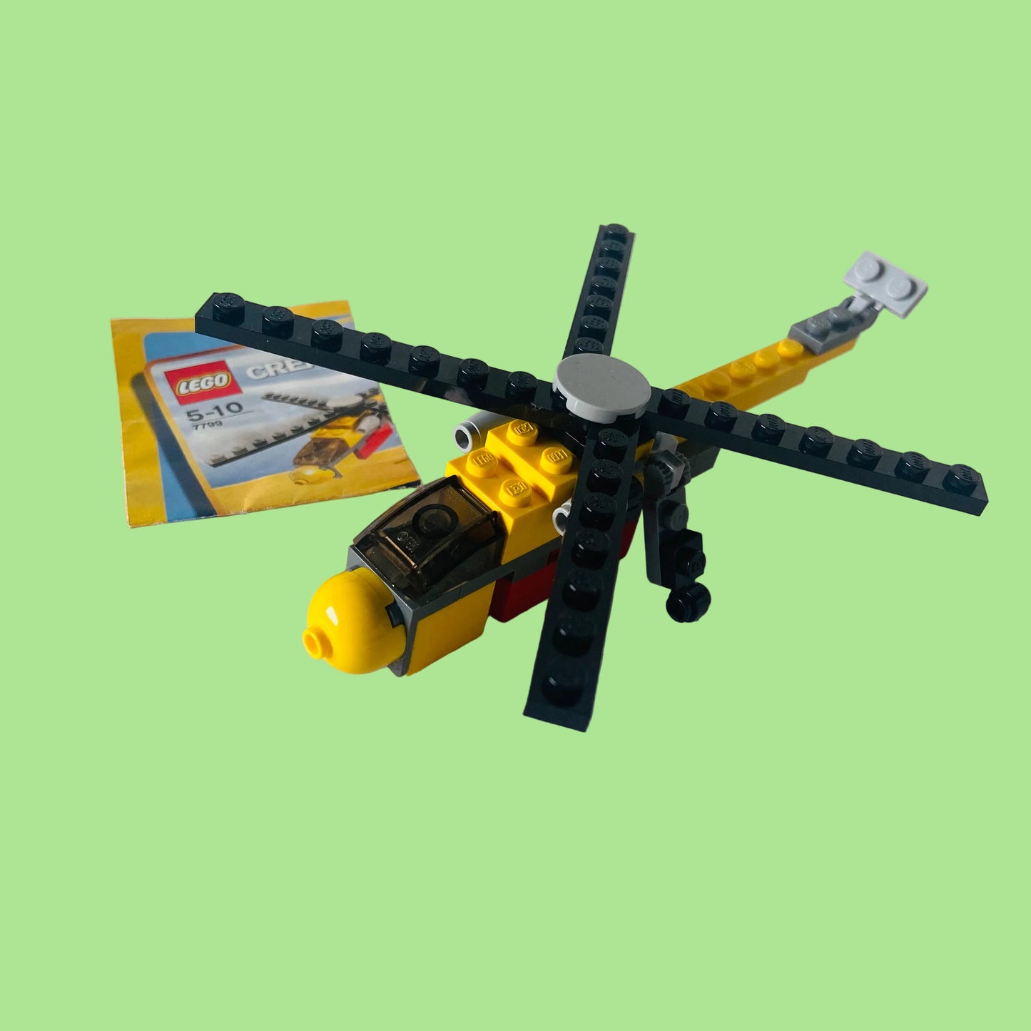 Lego Creator : Cargo Copter (7799) 100% Complete with Instructions
