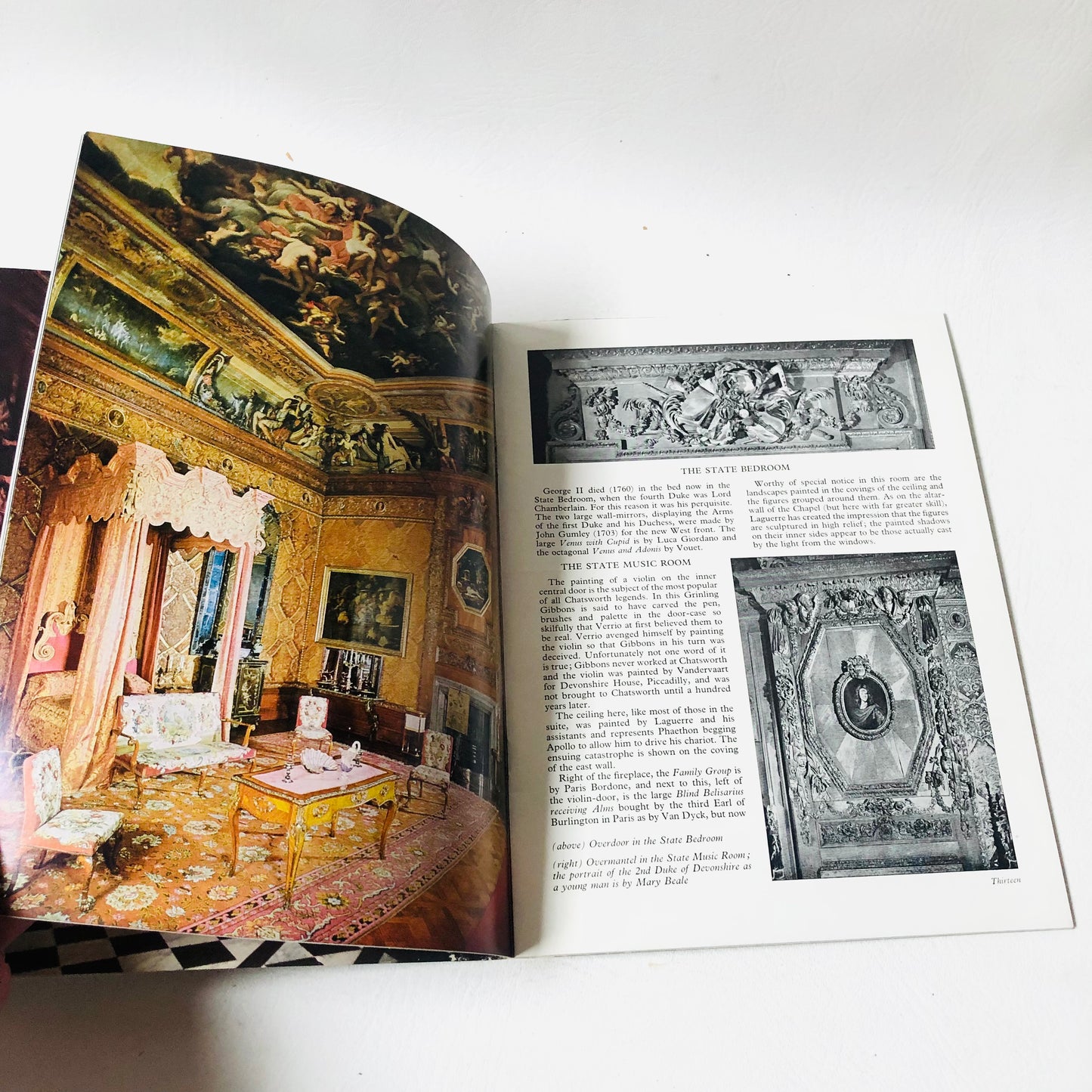 Vintage 1970s Chatsworth House & Gardens Tour Guide Souvenir Books