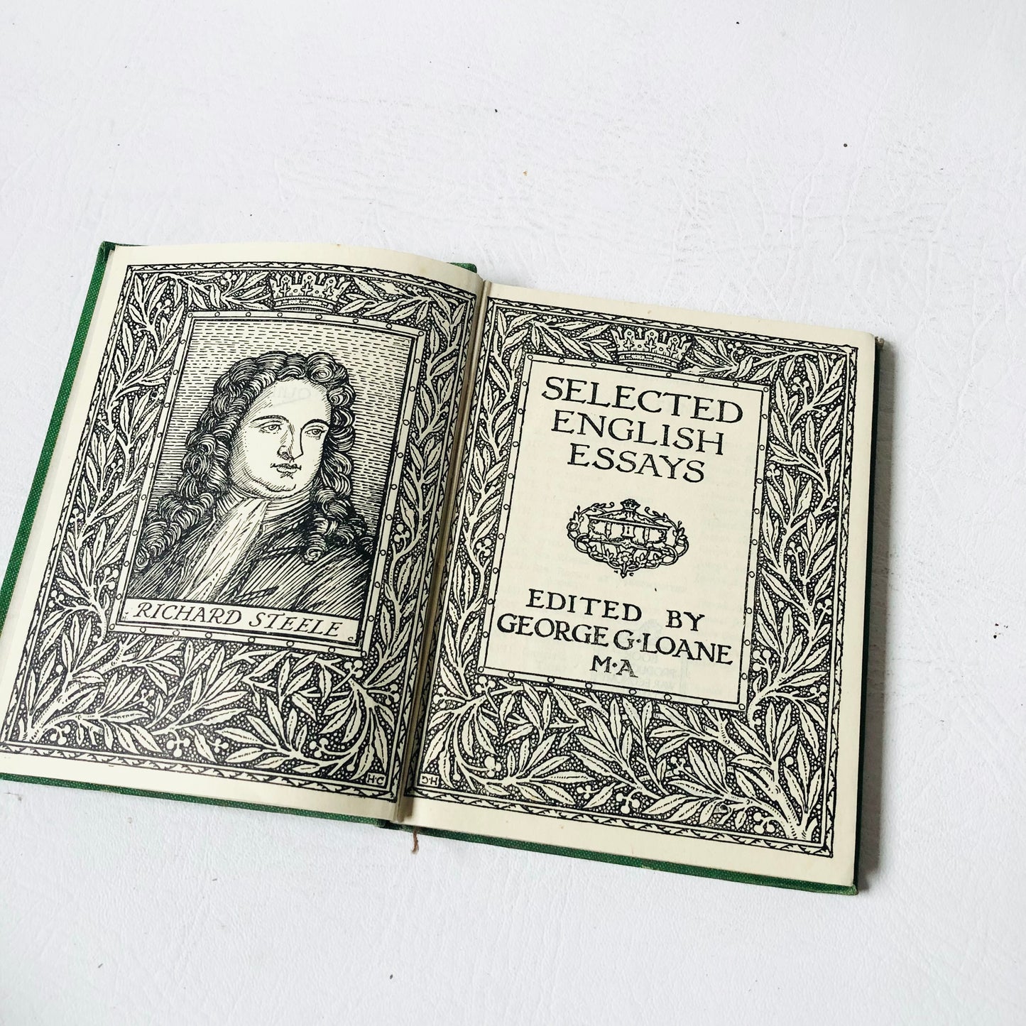 Selected English Essays By George G Loane 1945 Reprint Green Hardback