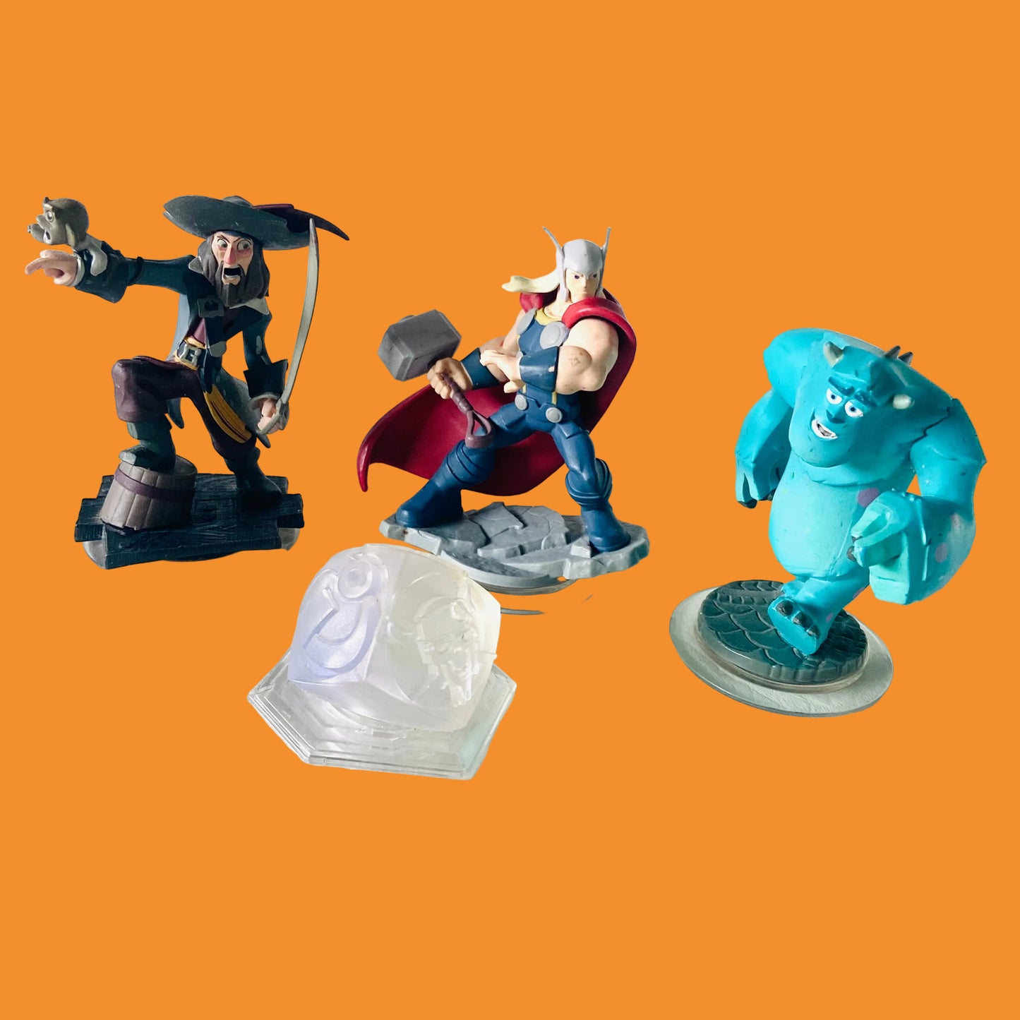 Disney Infinity | 1.0 2.0 3.0 Figures | Captain Barbossa | Thor | Sulley | Infinity Base | Toy to Life