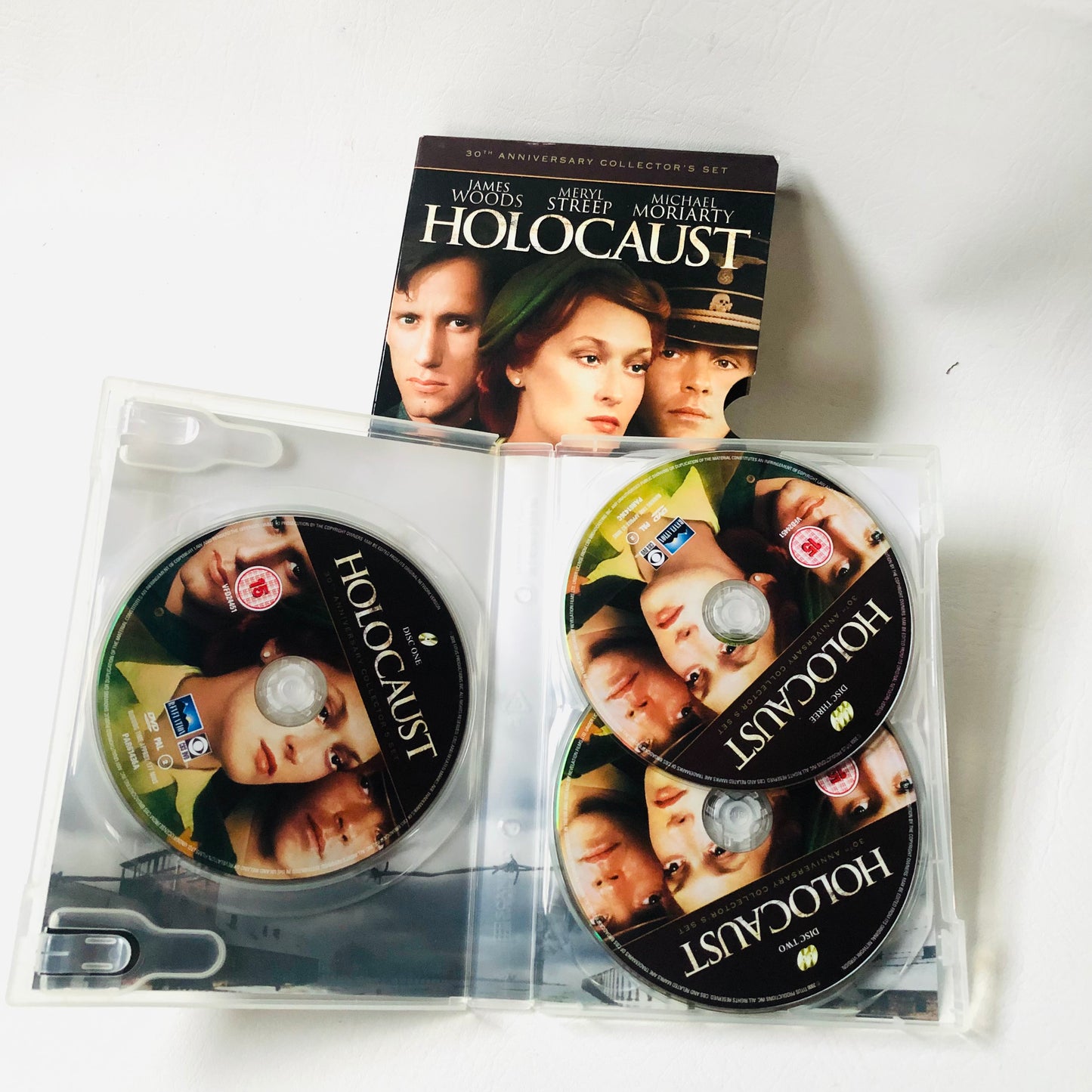 Holocaust 30th Anniversary Collector's 3-Disc DVD Set (Meryl Streep) WW2 Miniseries