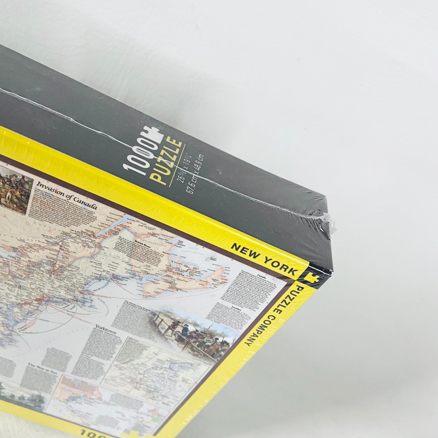 New York Puzzle Company | National Geographic | American Revolution Map | 1000 Piece Jigsaw Puzzle | New & Sealed