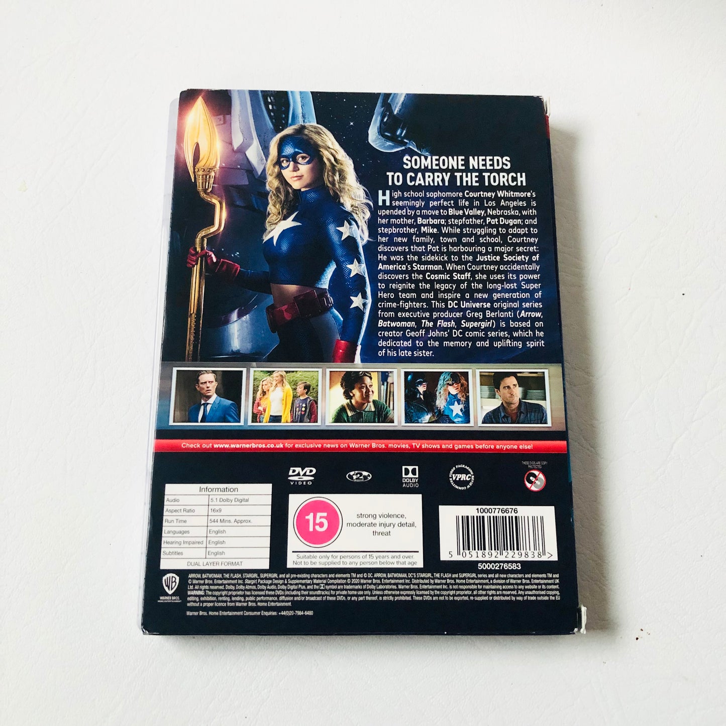 Stargirl (DC) - Complete Season 1 Series One 3 Disc DVD Set - Superhero Action