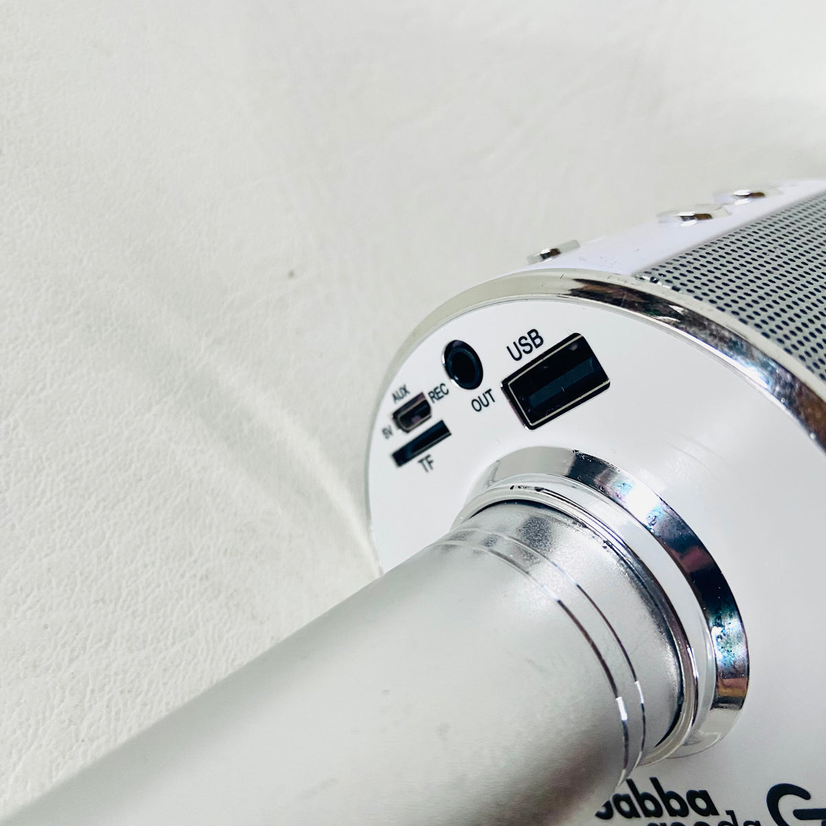 Gabba Goods | Karaoke Microphone | Kids & Adults | Built-in Speaker Portable | Tested & Working