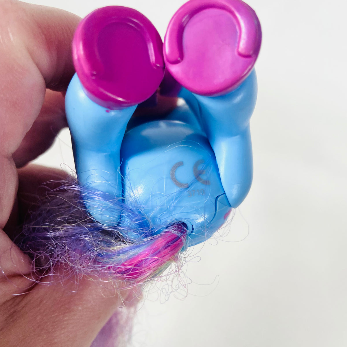 Fingerlings | Stella Interactive Baby Unicorn | Blue With Rainbow Mane | Tested Working