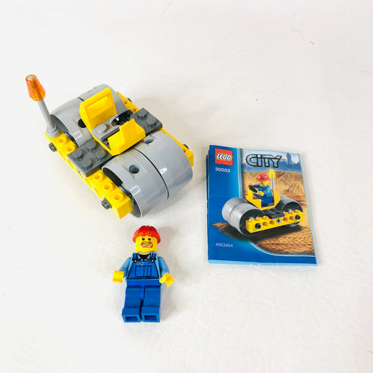 LEGO City Town: Steam Roller (30003) 100% Complete with Instructions