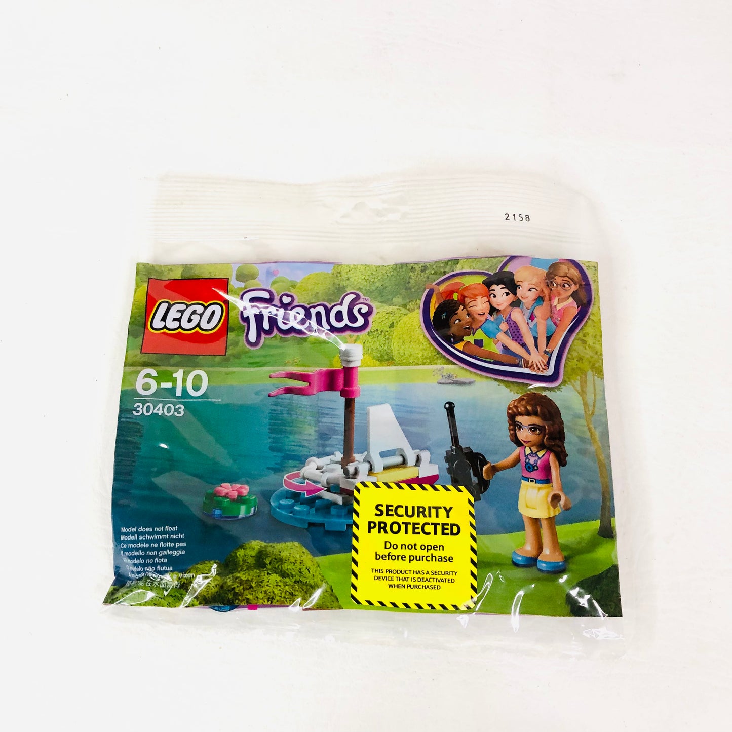 LEGO FRIENDS: Olivia’s Remote Control Boat (30403) Brand New Sealed Polybag