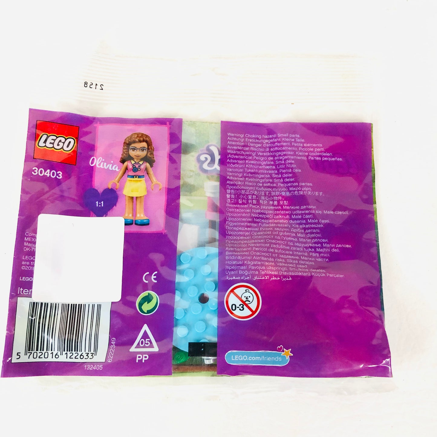 LEGO FRIENDS: Olivia’s Remote Control Boat (30403) Brand New Sealed Polybag