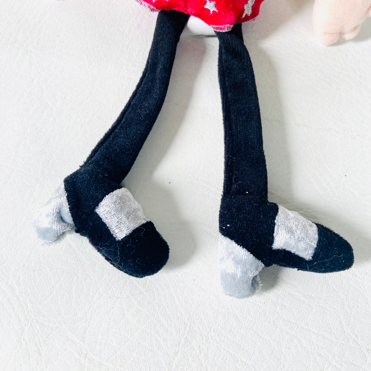 St Michael (Marks & Spencer) | 11"/ 28cm | Red Star Dress | Blond Female Ragdoll | 1995 Vintage Y2K