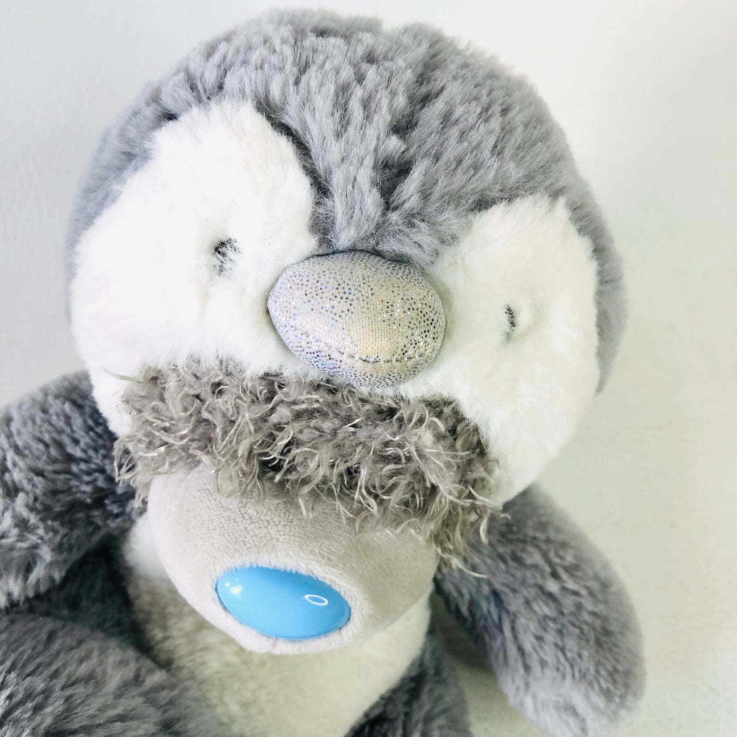 Me to You Tatty Teddy in Penguin Costume Blue Nose 8” Stuffed Bear Soft Toy Plush