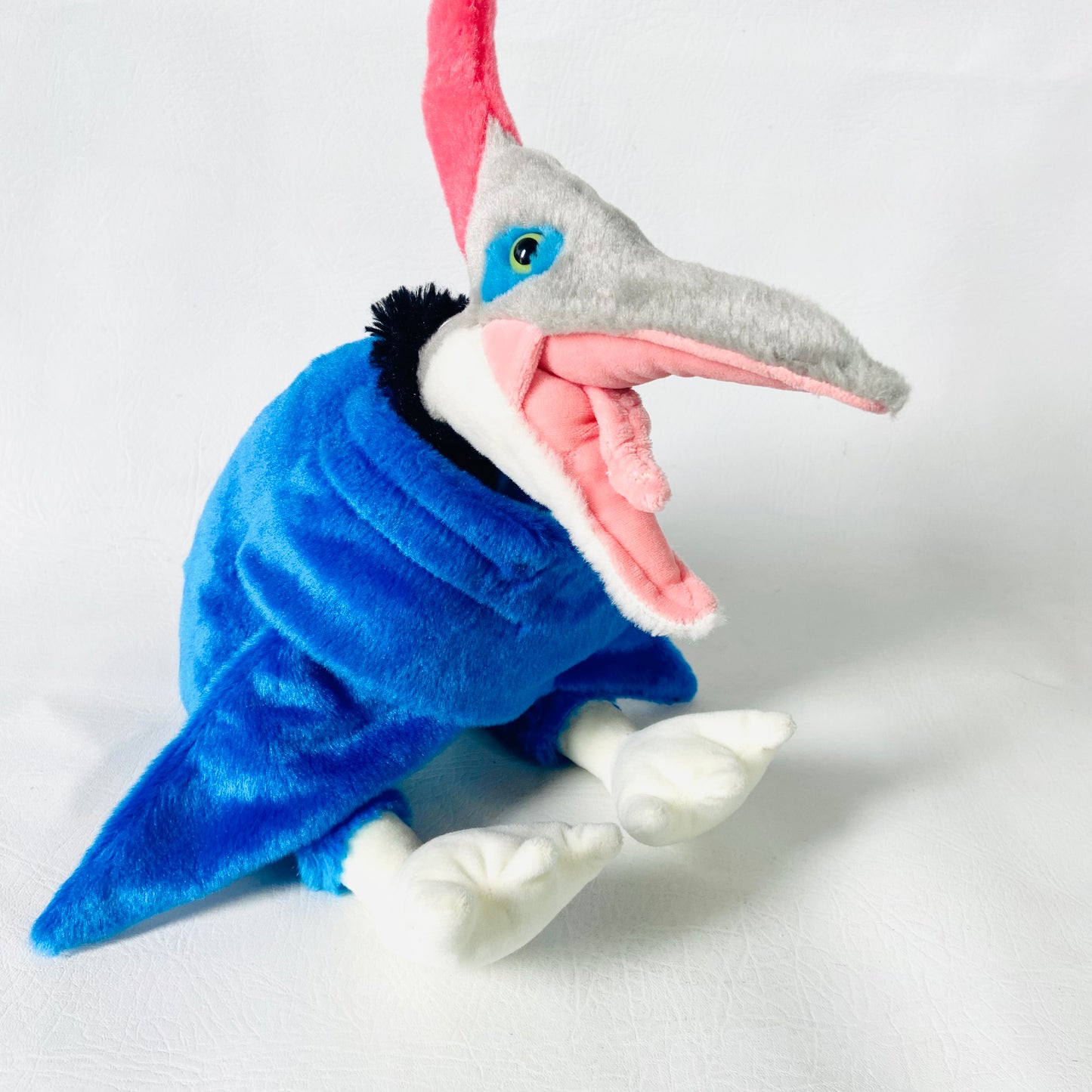 Natural History Museum & Wild Republic | Soft Toy Plush | Blue Pteranodon Pterodactyl Dinosaur | 11”