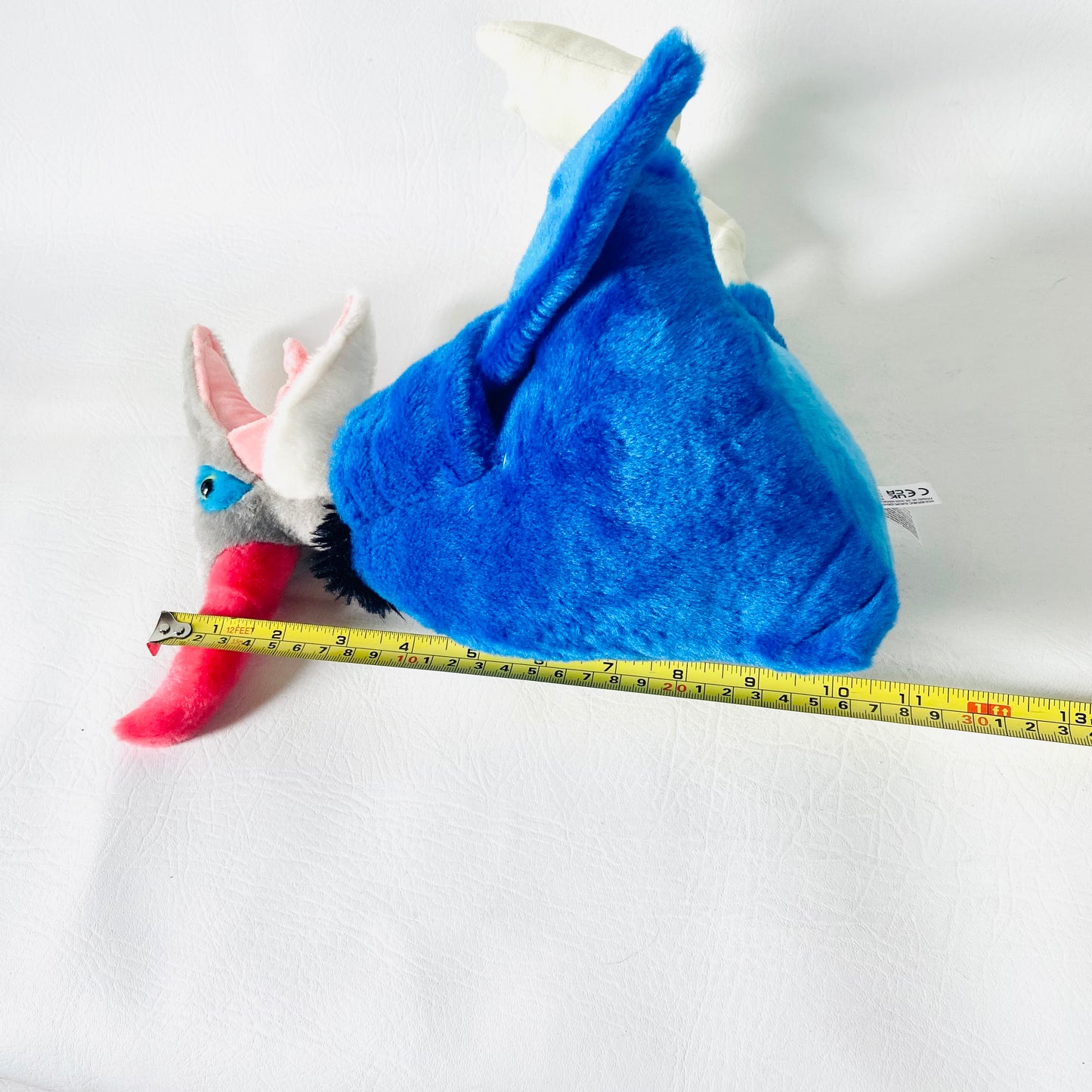 Natural History Museum & Wild Republic | Soft Toy Plush | Blue Pteranodon Pterodactyl Dinosaur | 11”
