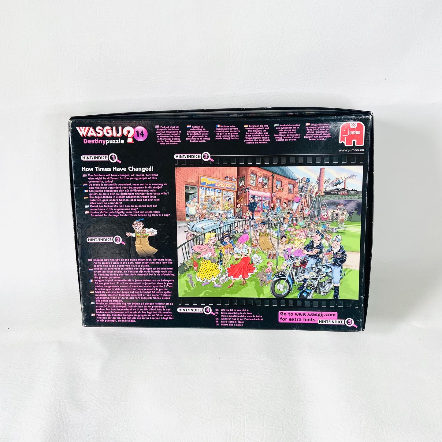Jumbo WASGIJ | No.14 Destiny | How Times Have Changed | 1000 Piece Jigsaw Puzzle | 100% Complete
