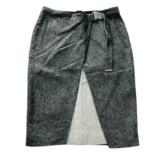 Paul Smith Black Label grey wool blend pencil skirt size 40 (UK 10/12)