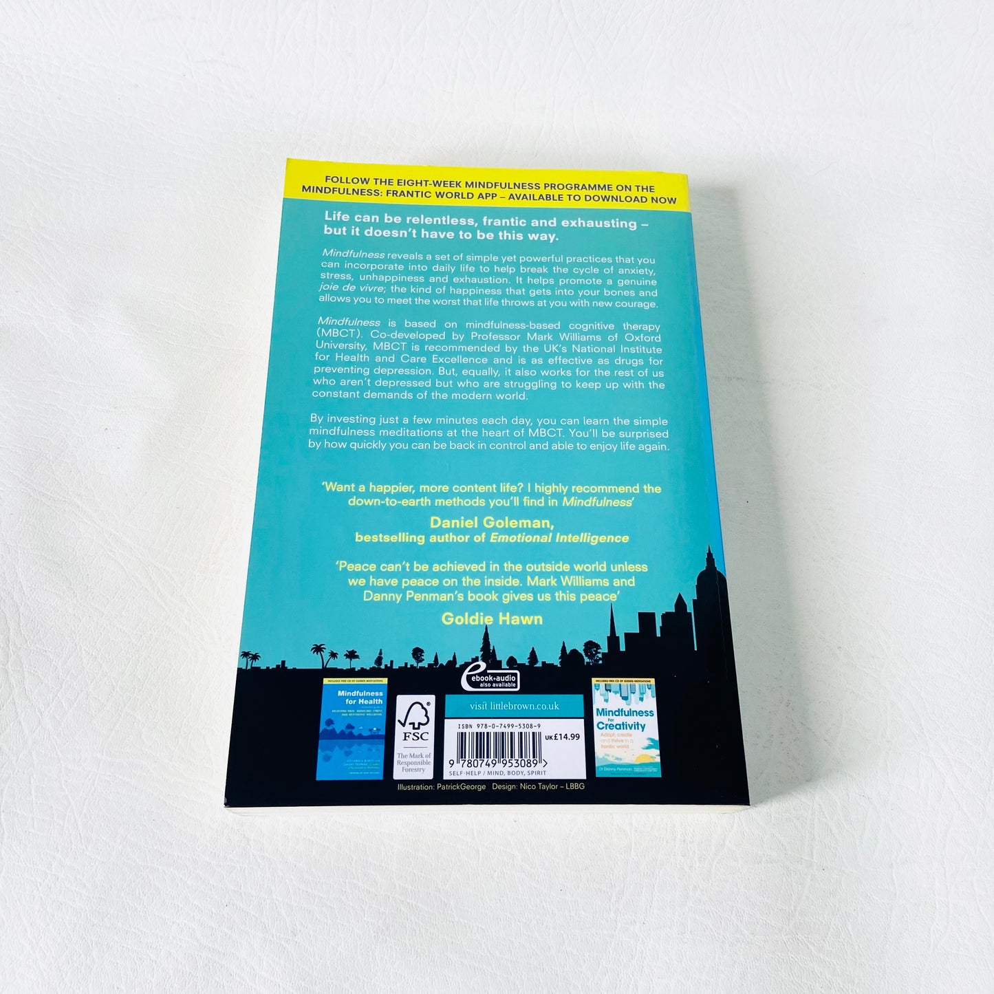 Mindfulness: A Practical Guide to Finding Peace in a Frantic World | Mark Williams & Danny Penman | Paperback Book & CD