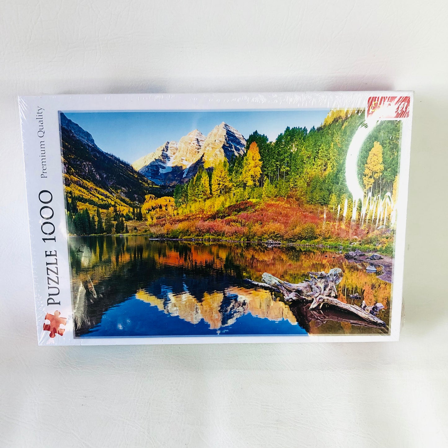 Trefl 1000 Piece Jigsaw Puzzle Featuring "Maroon Lake Aspen" Colorado NEW Sealed