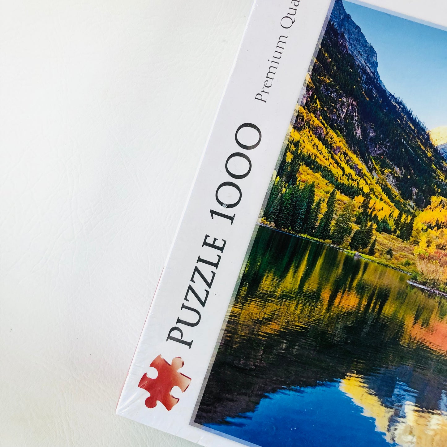 Trefl 1000 Piece Jigsaw Puzzle Featuring "Maroon Lake Aspen" Colorado NEW Sealed