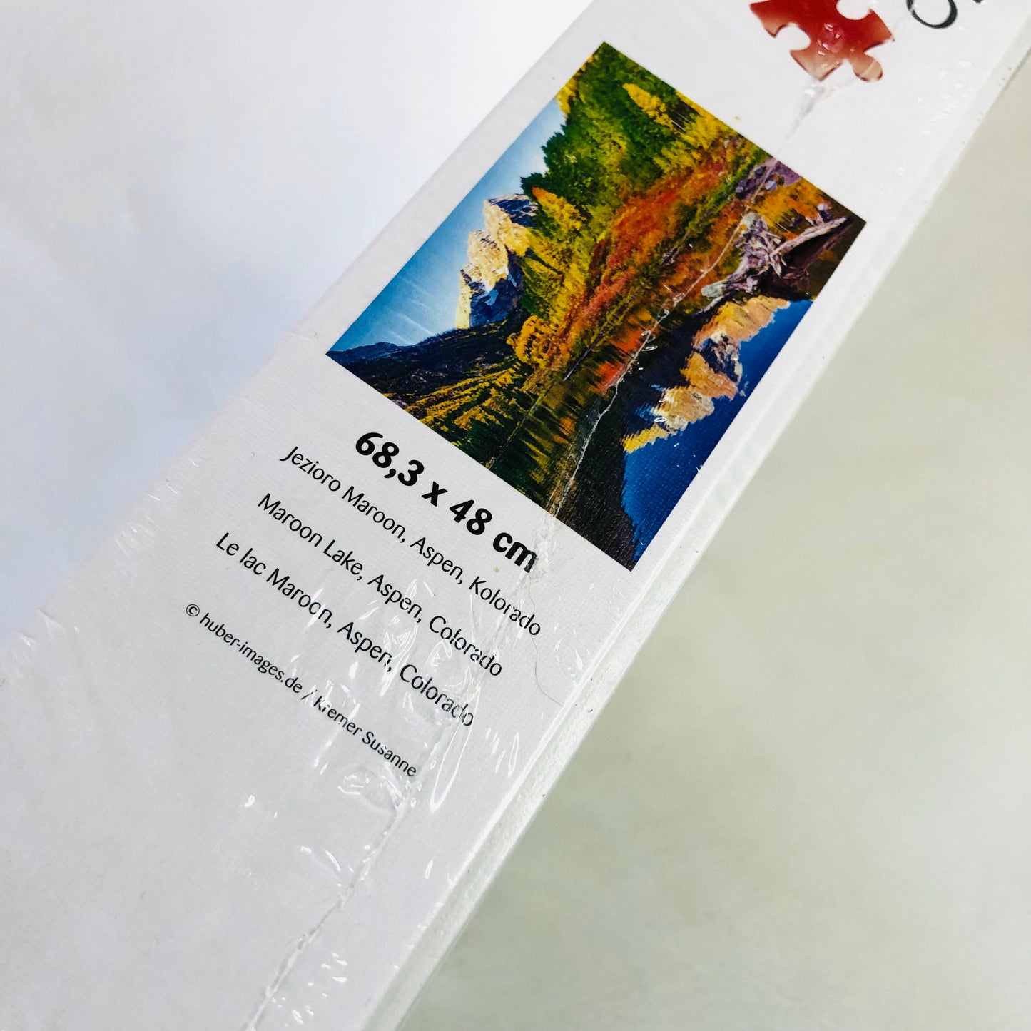 Trefl 1000 Piece Jigsaw Puzzle Featuring "Maroon Lake Aspen" Colorado NEW Sealed