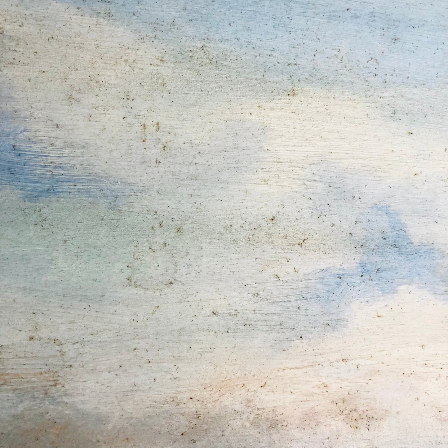 Original Oil? Painting On Board By Signed Unknown Artist Unframed Wood Panel