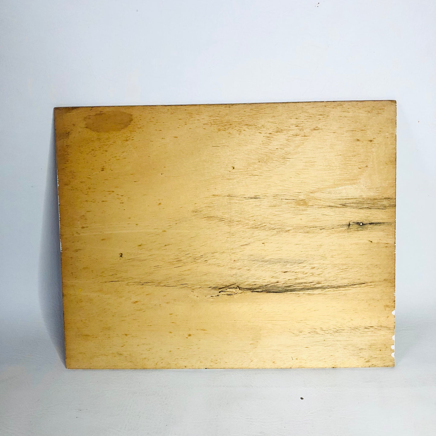 Original Oil? Painting On Board By Signed Unknown Artist Unframed Wood Panel
