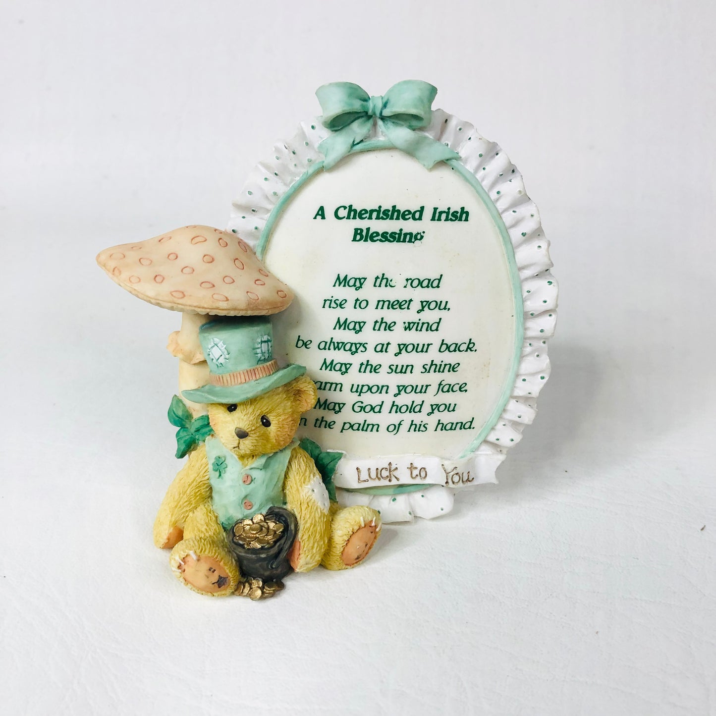 Cherished Teddies A Irish Blessing Ornament 1994 110981