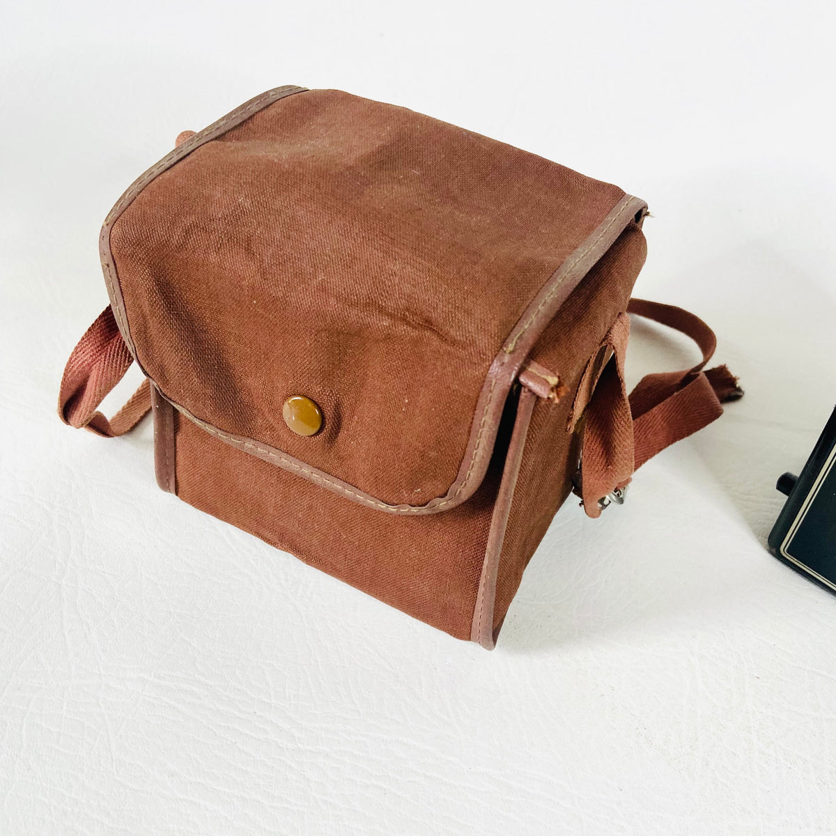 Kodak Brownie | Vintage 1950s | Six-20 Model C | Film Camera | Brown Fabric Case
