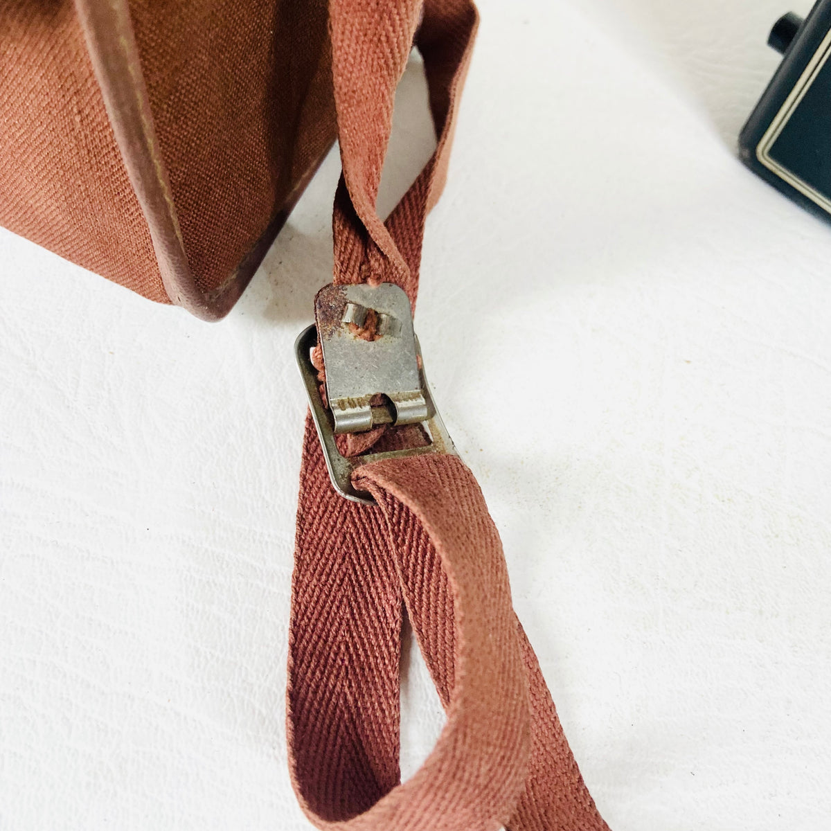 Kodak Brownie | Vintage 1950s | Six-20 Model C | Film Camera | Brown Fabric Case