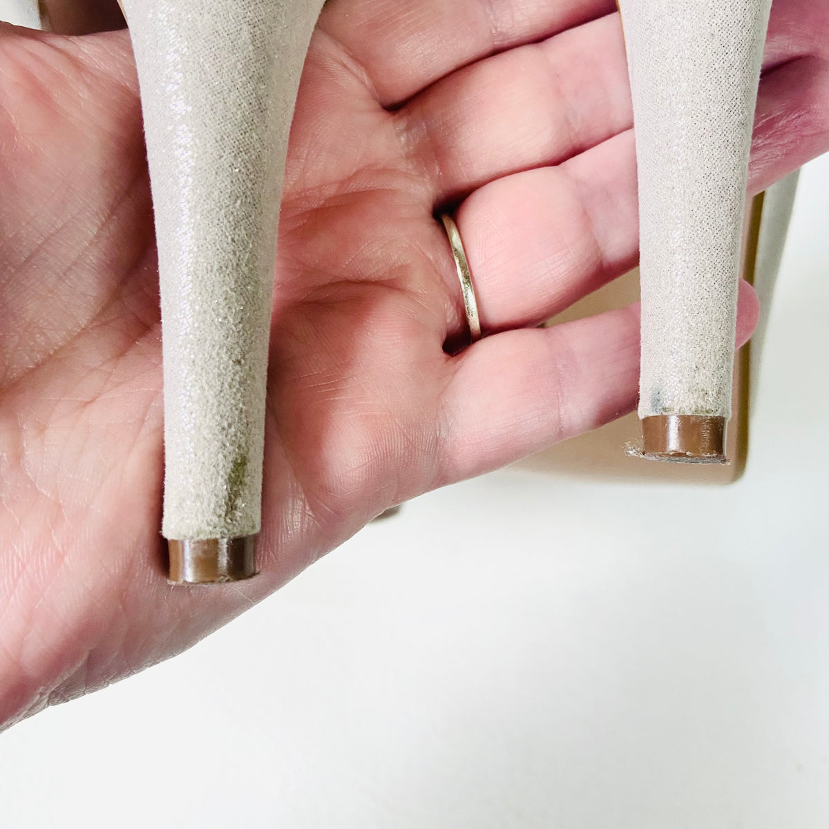 Coast | Champagne Porcini | Alberta | Wedding Closed Toe Court Shoes Heels | Size UK 7 (40)