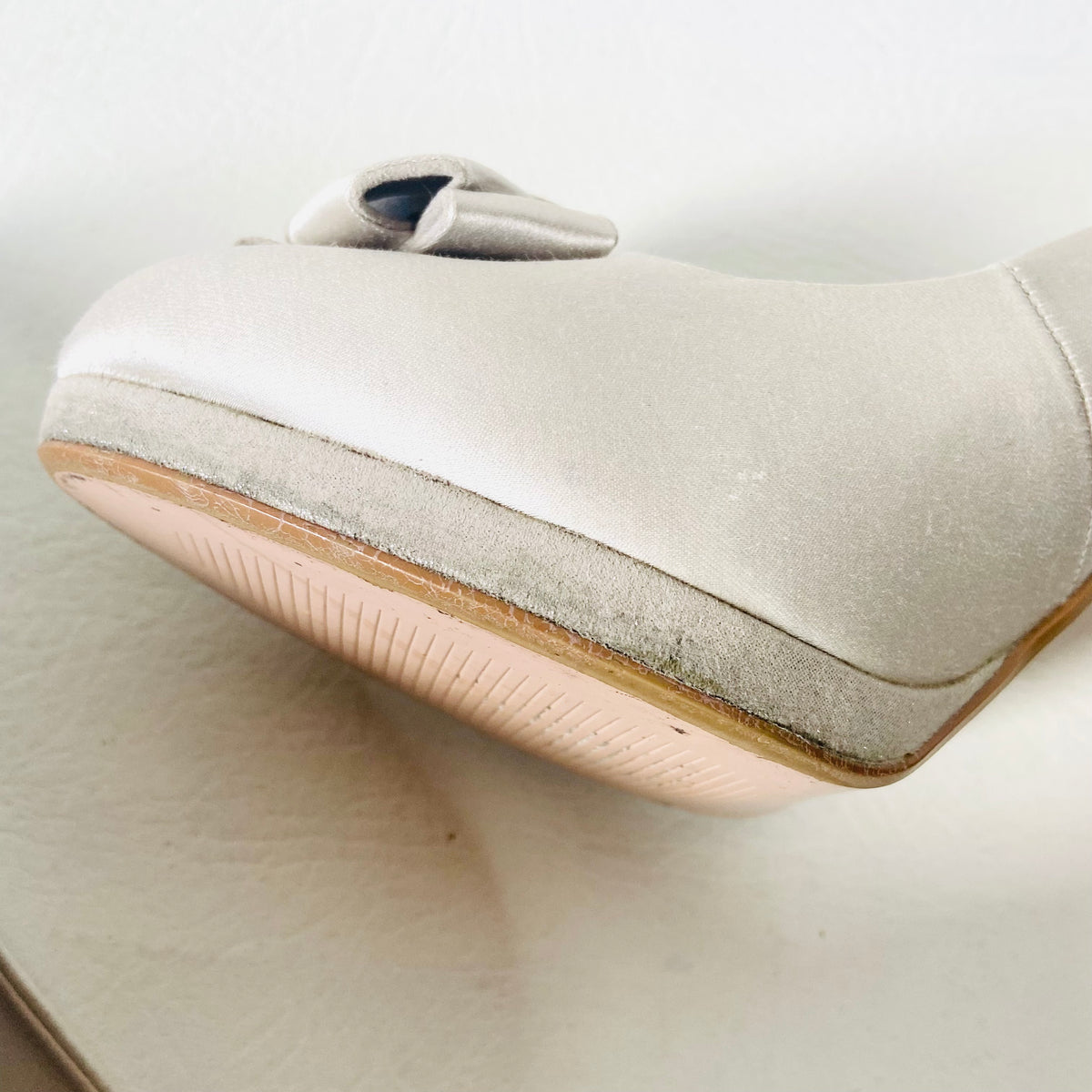Coast | Champagne Porcini | Alberta | Wedding Closed Toe Court Shoes Heels | Size UK 7 (40)