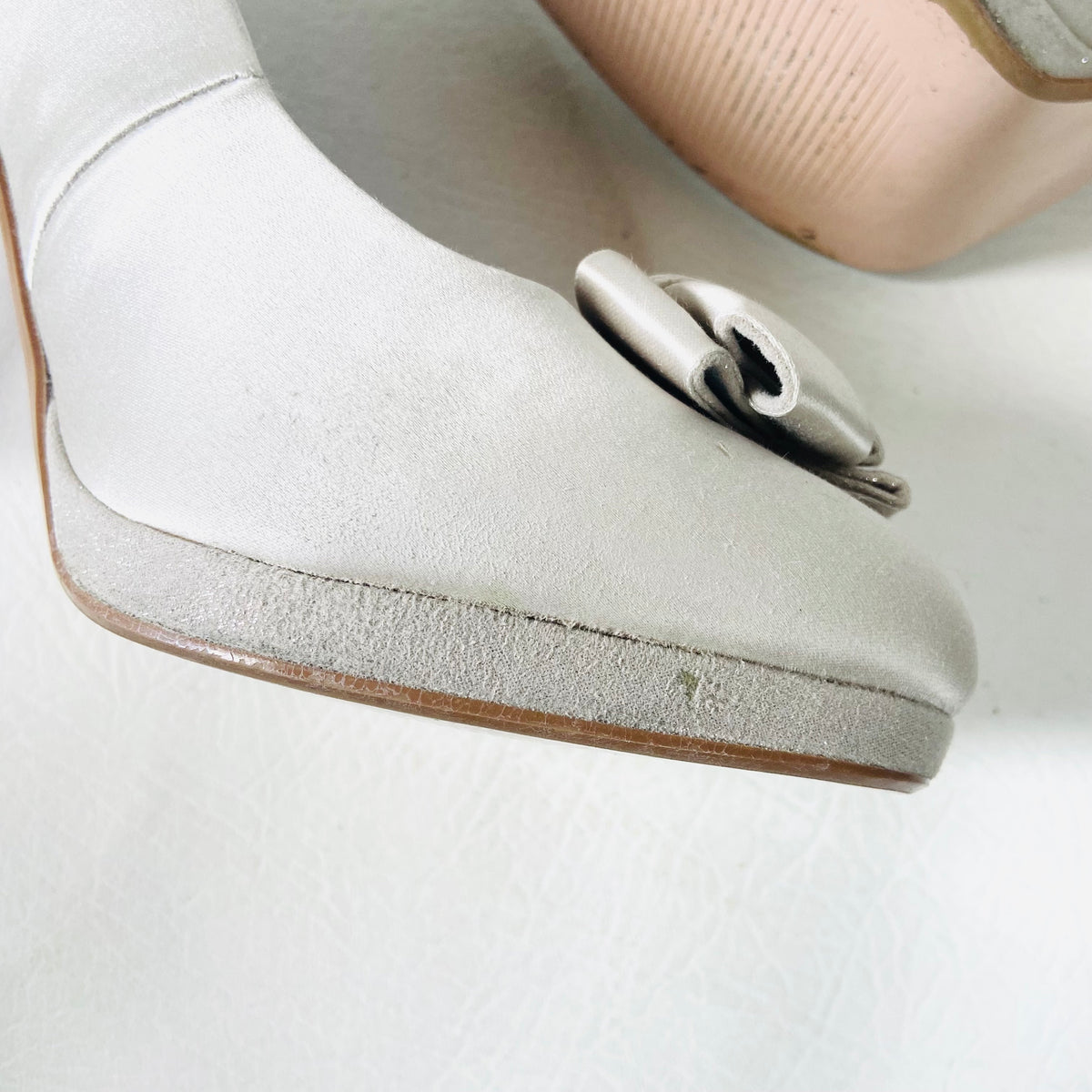 Coast | Champagne Porcini | Alberta | Wedding Closed Toe Court Shoes Heels | Size UK 7 (40)