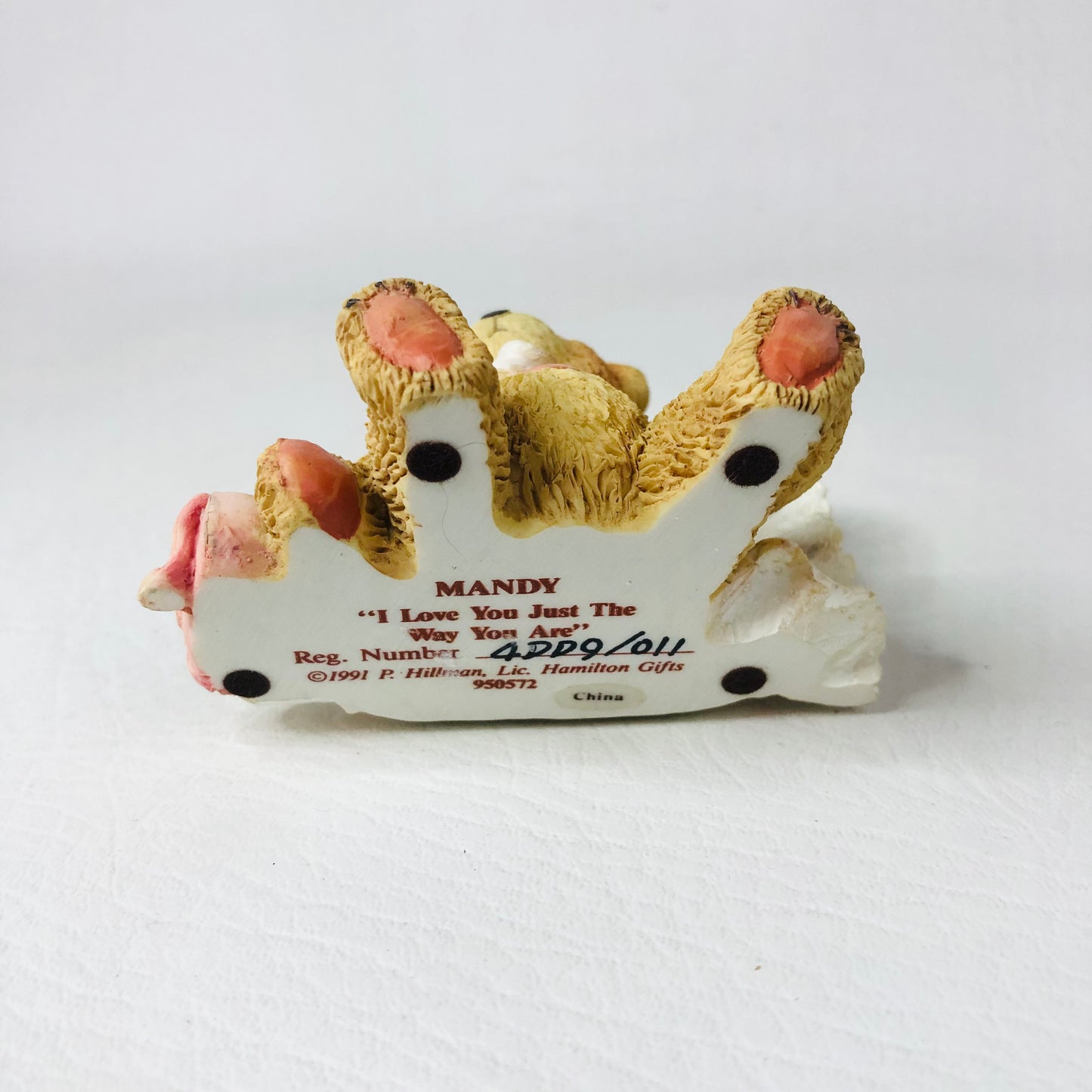 Cherished Teddies Mandy I Love You Just The Way You Are 1991 P.Hillman 950572