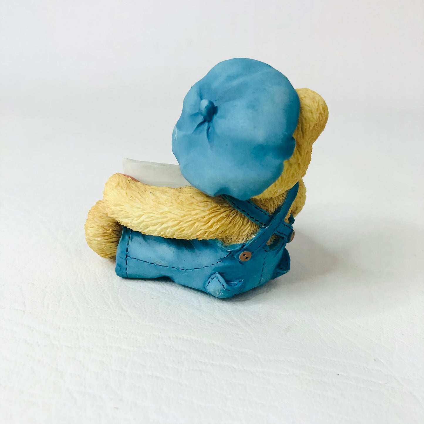 Cherished Teddies Cub E. Bear 1995 Charter Member Only Figurine - Newsboy Priscilla Hillman CT001