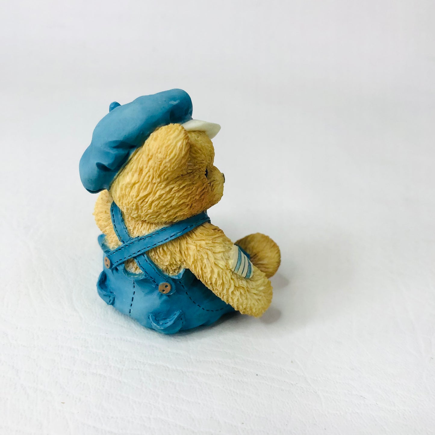 Cherished Teddies Cub E. Bear 1995 Charter Member Only Figurine - Newsboy Priscilla Hillman CT001