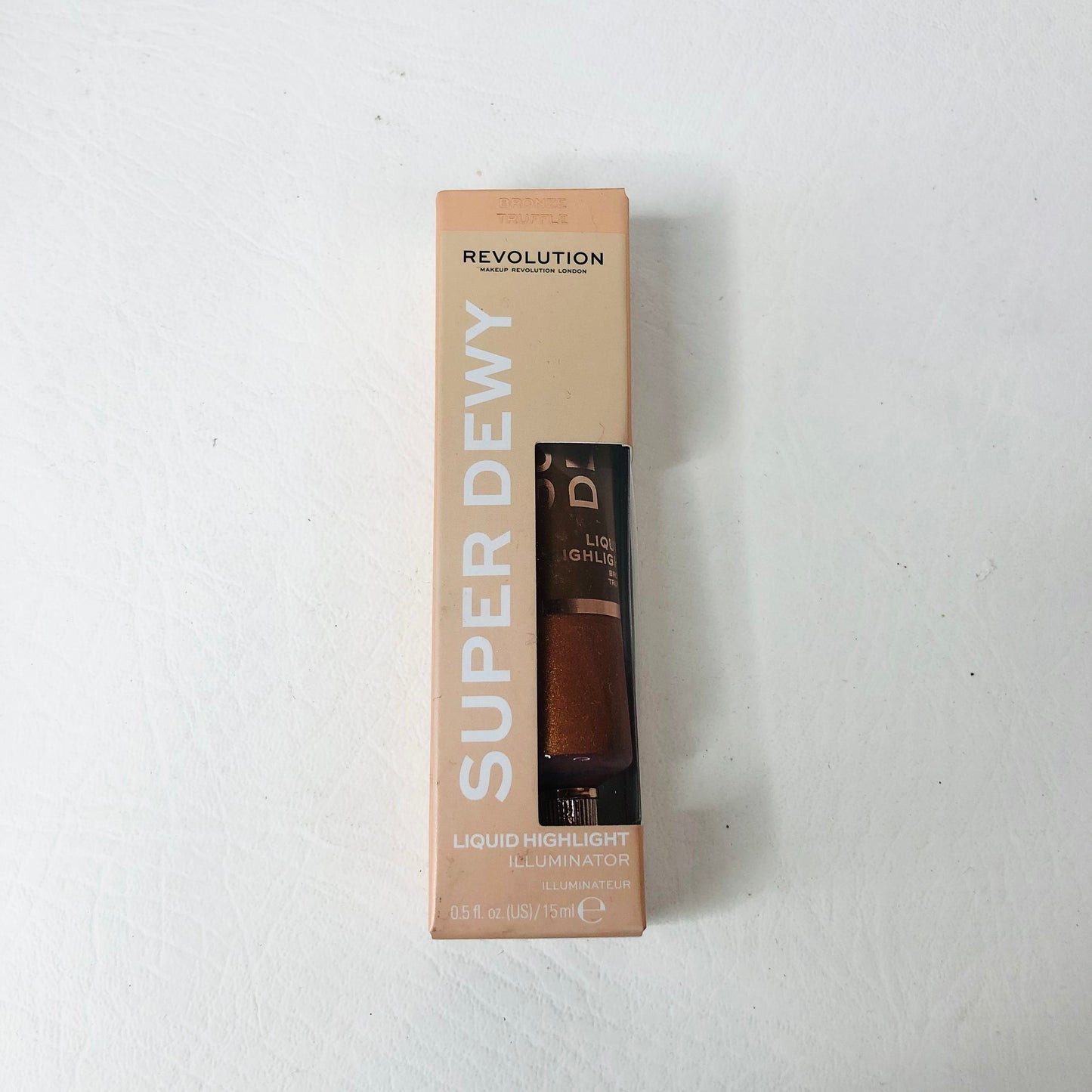 Revolution Makeup Super Dewy Liquid Highlighter Illuminator Bronze Truffle NEW