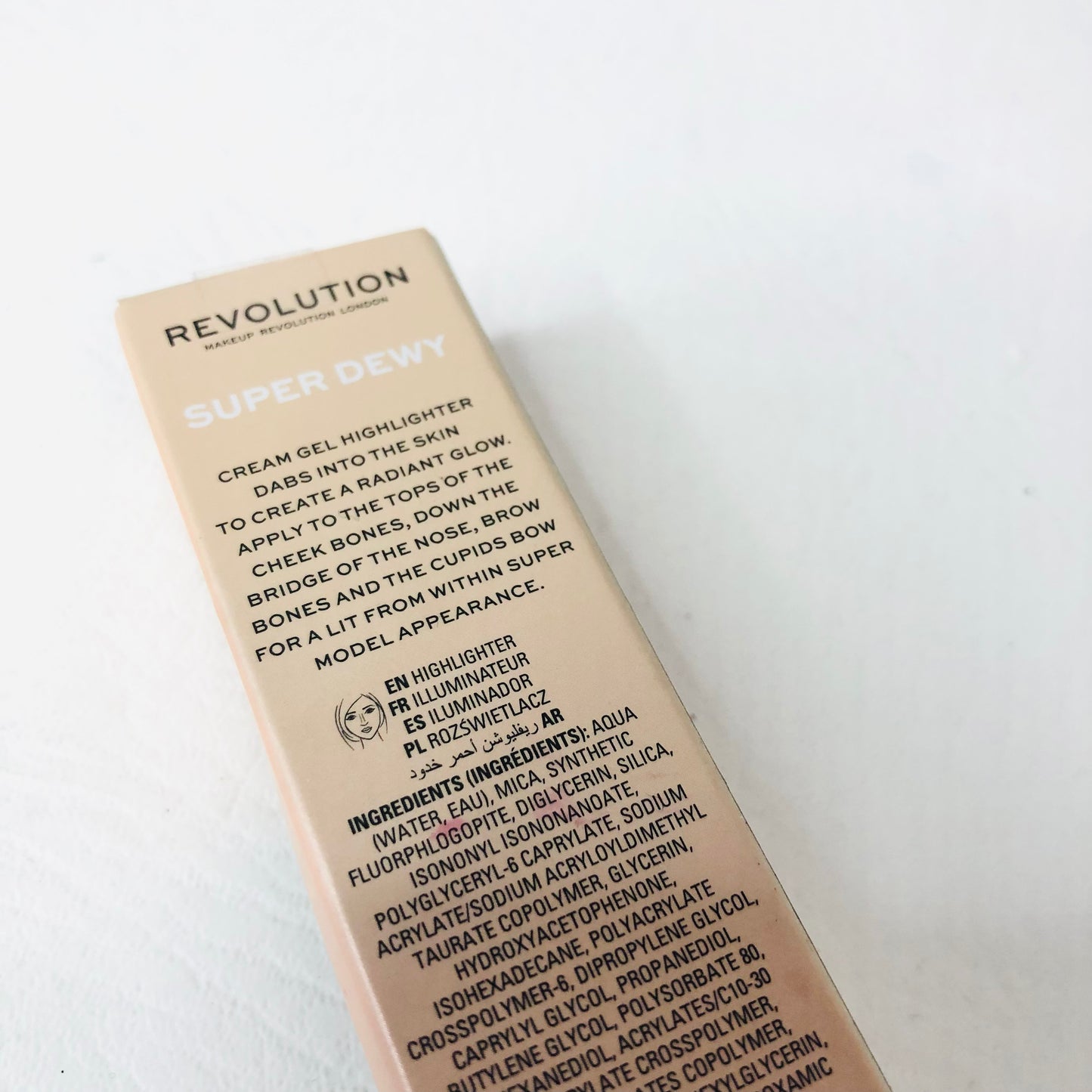 Revolution Makeup Super Dewy Liquid Highlighter Illuminator Bronze Truffle NEW