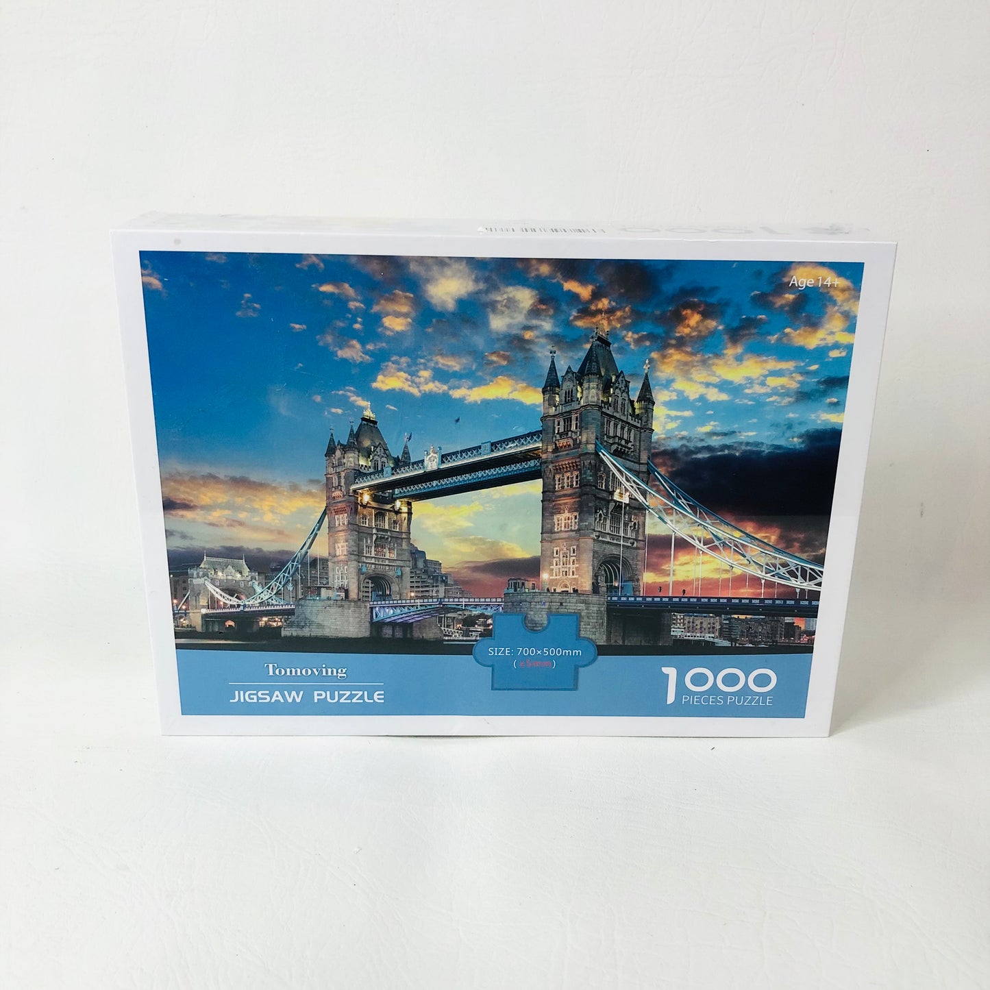 Tomoving London Tower Bridge at Dusk 1000 Piece Jigsaw Puzzle NEW Sealed