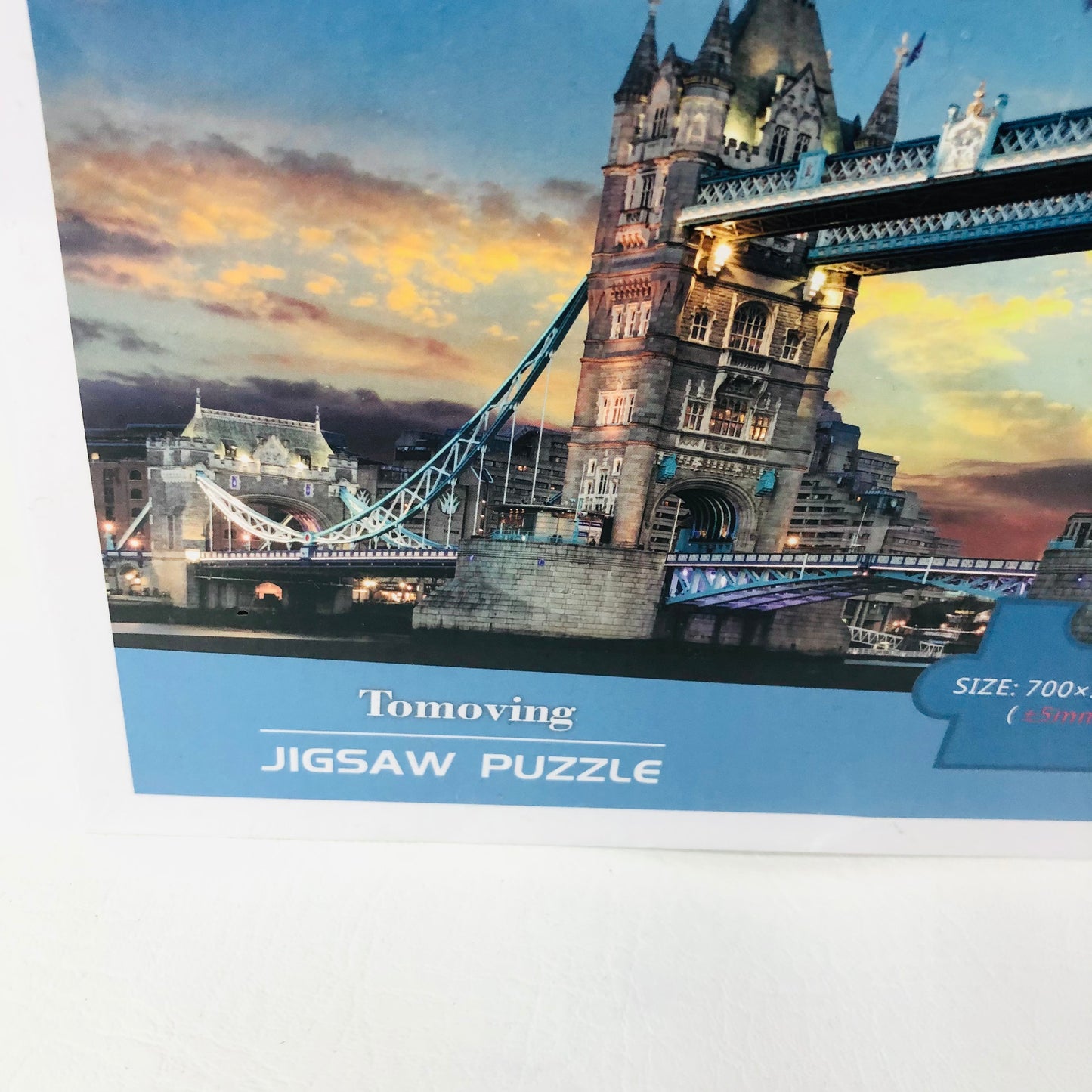 Tomoving London Tower Bridge at Dusk 1000 Piece Jigsaw Puzzle NEW Sealed