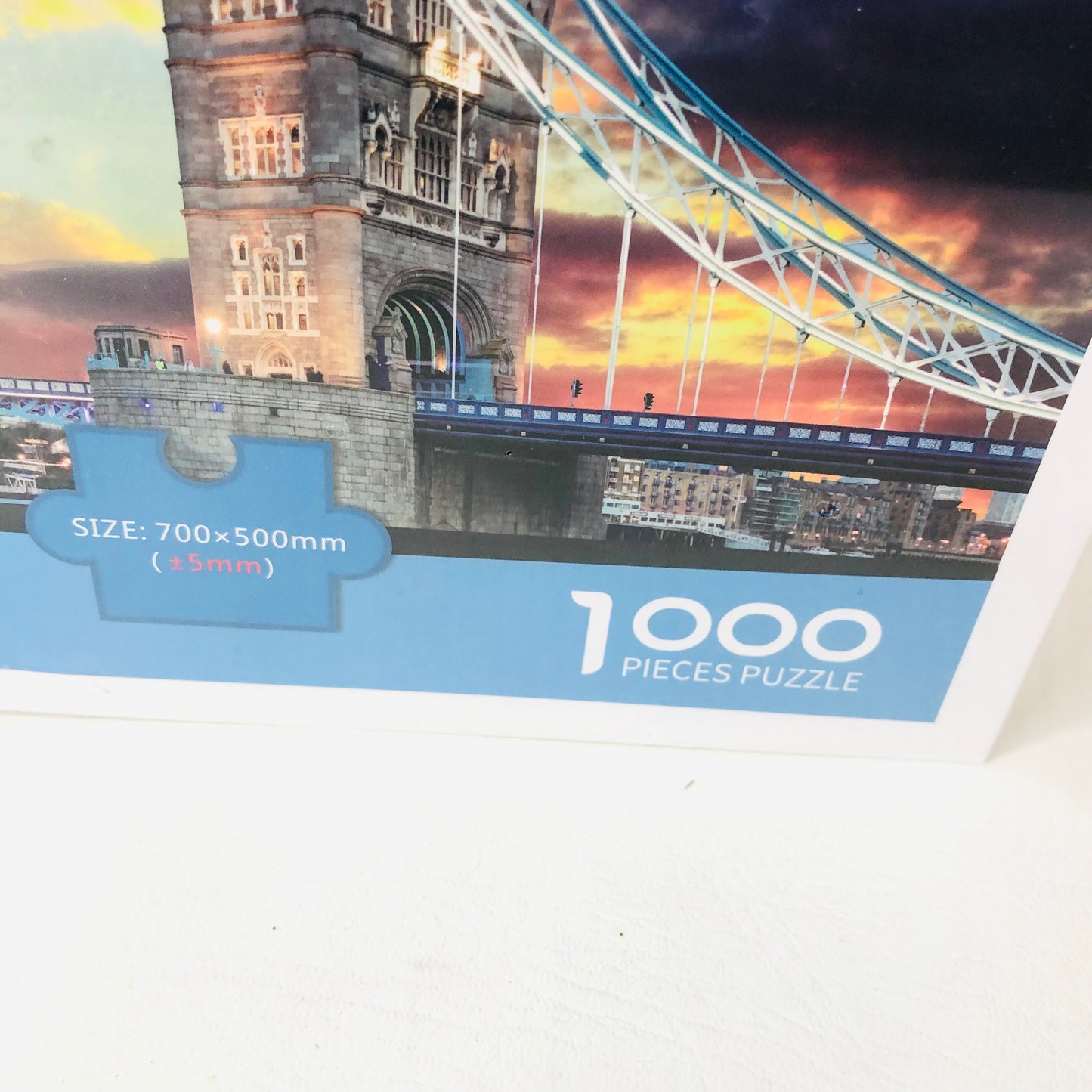 Tomoving London Tower Bridge at Dusk 1000 Piece Jigsaw Puzzle NEW Sealed