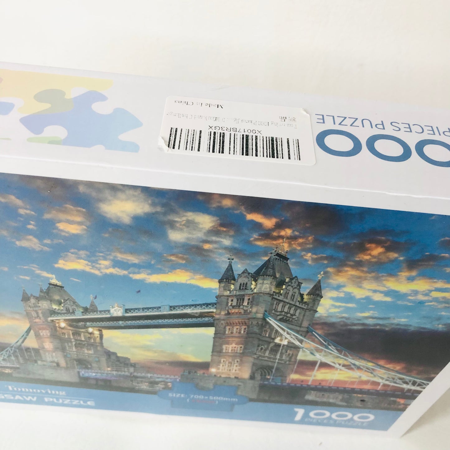 Tomoving London Tower Bridge at Dusk 1000 Piece Jigsaw Puzzle NEW Sealed